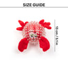 HUFT Lobster Loopster Chew Toy For Dog - Red - Heads Up For Tails