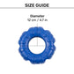 HUFT Chewtastic Roll-A-Tyre Chew Toy For Dog - Blue