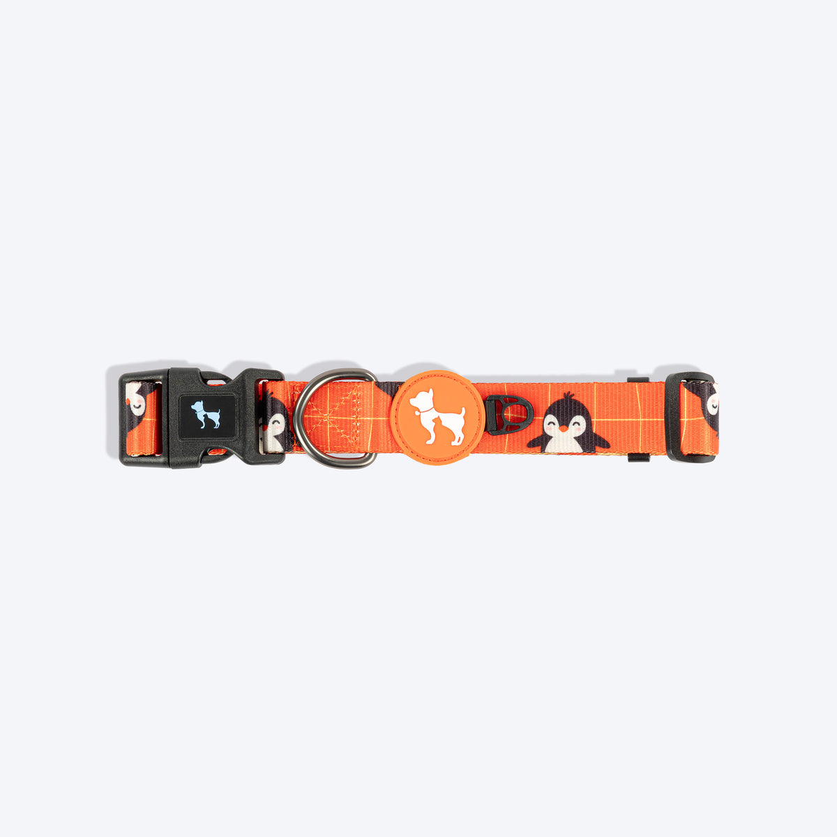 HUFT Peppy Penguin Collar For Dog - Orange