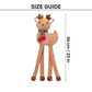 HUFT Ms. Fawn Long-Legs Plush Toy For Dog - Light Brown