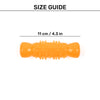 HUFT Chompy Bone Chew Toy For Dog - Orange - Heads Up For Tails
