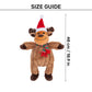 HUFT Very Merry Friend Plush Toy For Dog - Brown