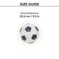 TLC Clearkick Ball Toy For Dog - Black & White - Heads Up For Tails