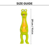 TLC Frog Squeaky Chew Toy For Dog - Green - Heads Up For Tails