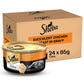 Sheba Succulent Chicken Breast in Gravy Adult Wet Cat Food - 85 gm Packs