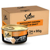 Sheba Deluxe Premium (1+ Years) Succulent Chicken Breast in Gravy Adult Wet Cat Food - 85 gm Packs - Heads Up For Tails