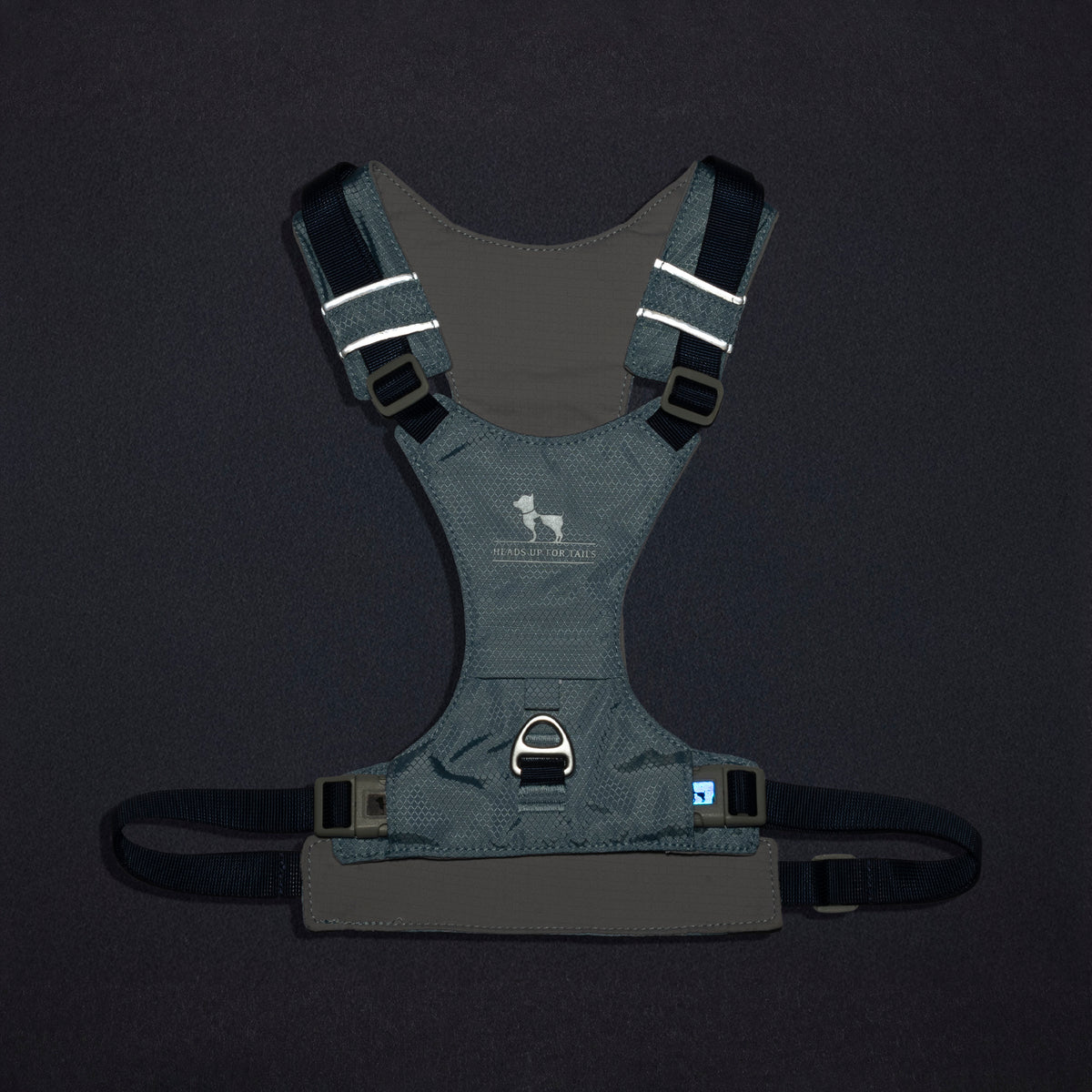 HUFT Walkmate Harness For Dog - Slate Blue - Heads Up For Tails