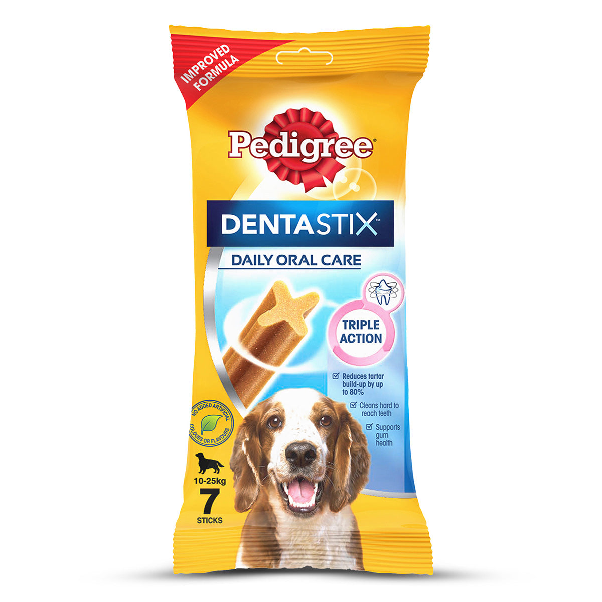 Pedigree Dentastix Dog Treat Weekly Pack For Medium Breed - 180 g