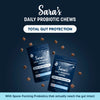 Sara’s Daily Probiotic Chews for Dogs : Total Gut Protection - 70 gm