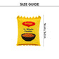 HUFT Doggi Noodles Crinkly Dog Toy - Yellow