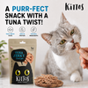 Kittos Purr-Fect Tuna Jerky Strips Cat Treats - 35 g