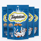 Temptations Cat Treat Savoury Salmon Flavour - 85g - Heads Up For Tails
