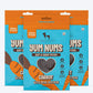 HUFT Yum Nums Dog Treats Soft & Chewy Sticks Carrot With Real Chicken - 70 gm - Heads Up For Tails