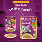 Whiskas Tasty Mix Wet Food Made With Real Fish (Salmon & Wakame Seaweed) With Chicken in Gravy For Adult (1+ year) Cat - 70 gm Pack