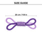 Dash Dog Lazy Loop Rope Toy For Dog - Purple