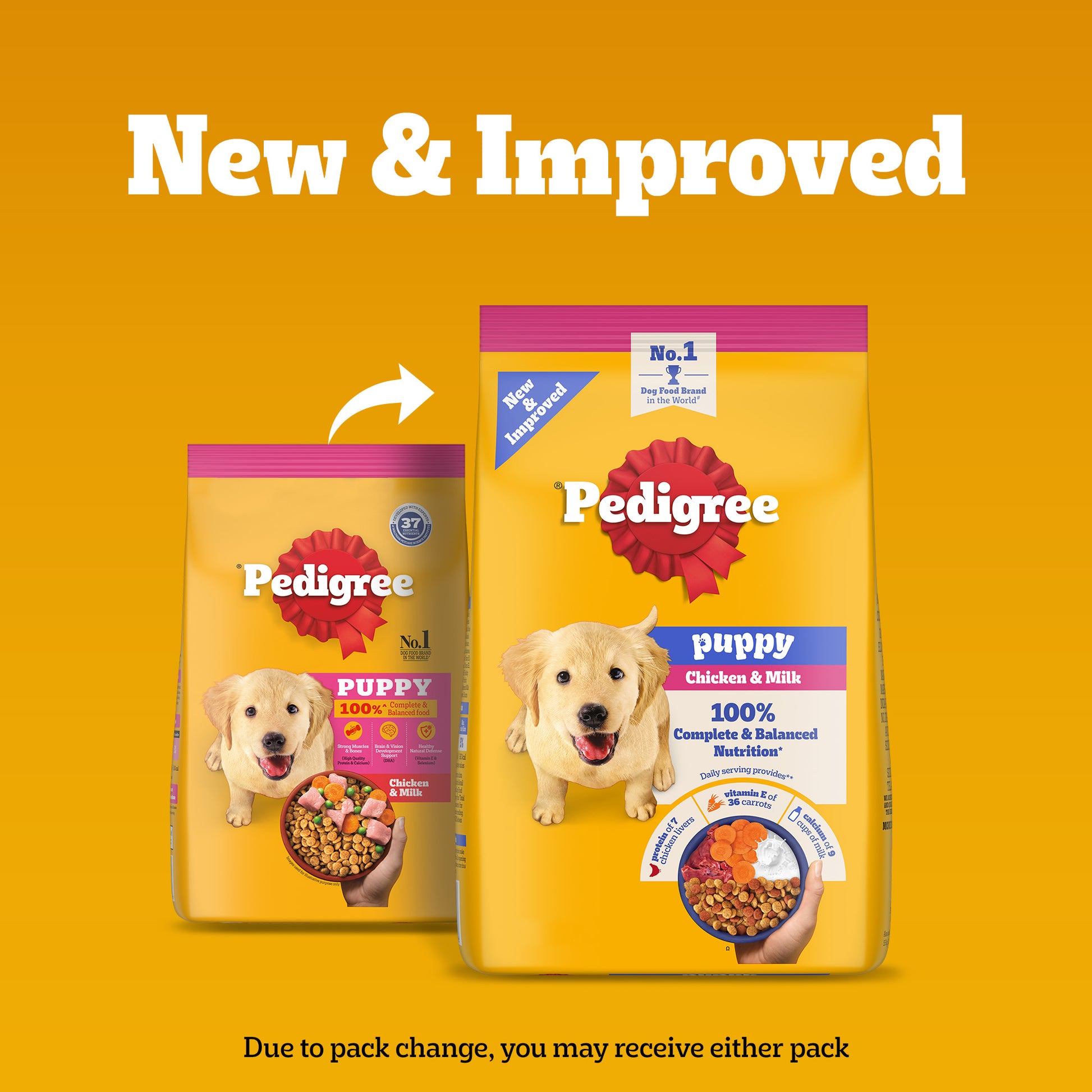 Pedigree Dog Dry Food Puppy Food Chicken Milk Online in India