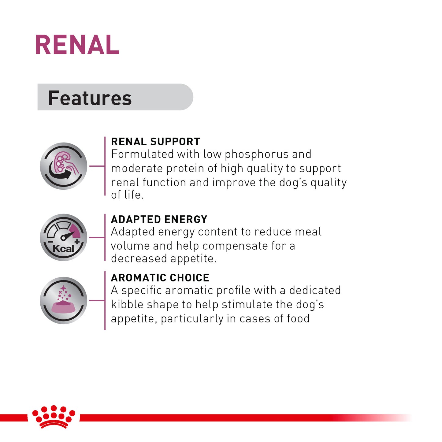 Royal Canin Veterinary Diet Renal Adult Dry Dog Food - 7 kg