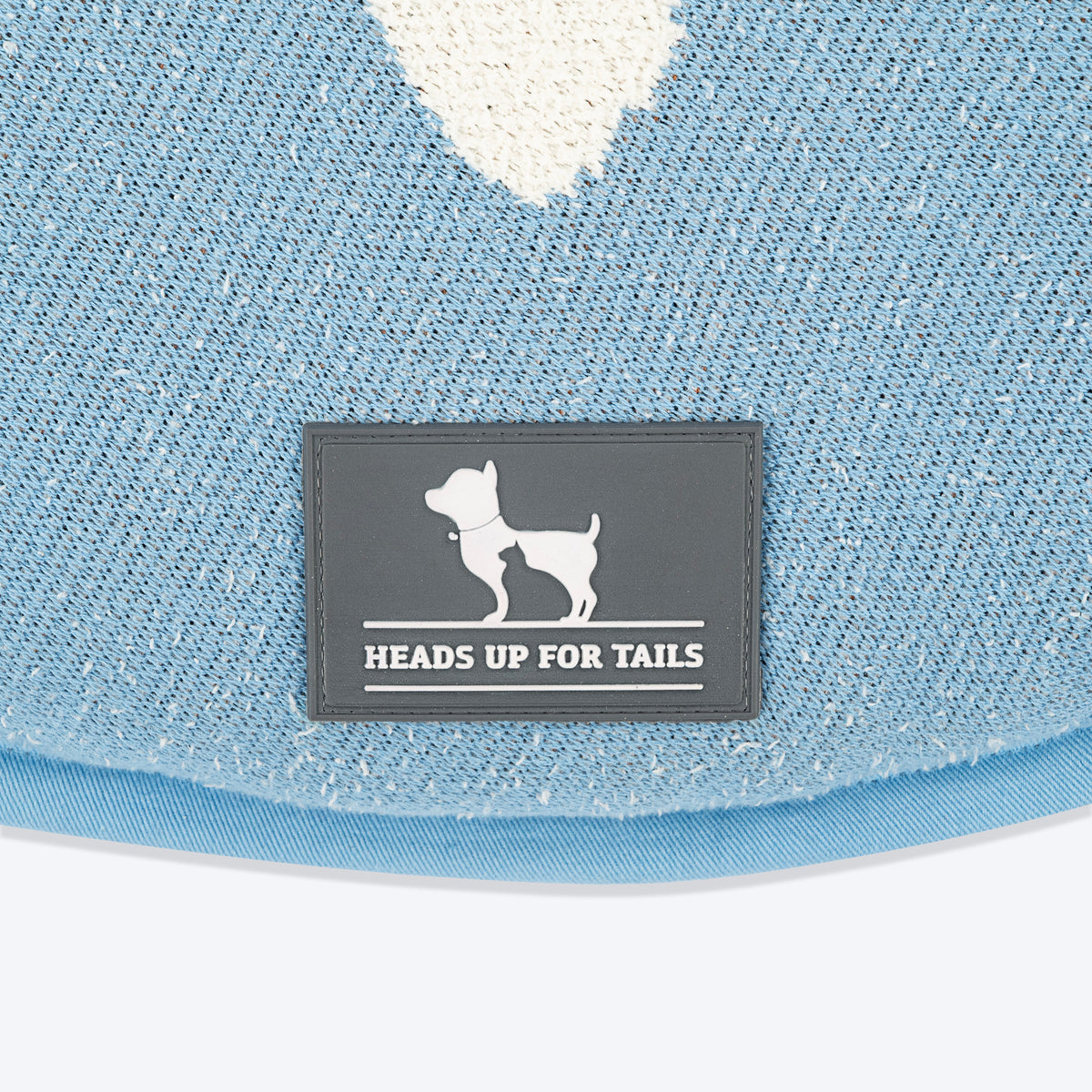 HUFT Frosty Friends Round Mat For Dog & Cat - Blue