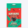 HUFT Yum Nums Dog Treats Soft & Chewy Sticks Spinach With Real Chicken - 70 gm - Heads Up For Tails