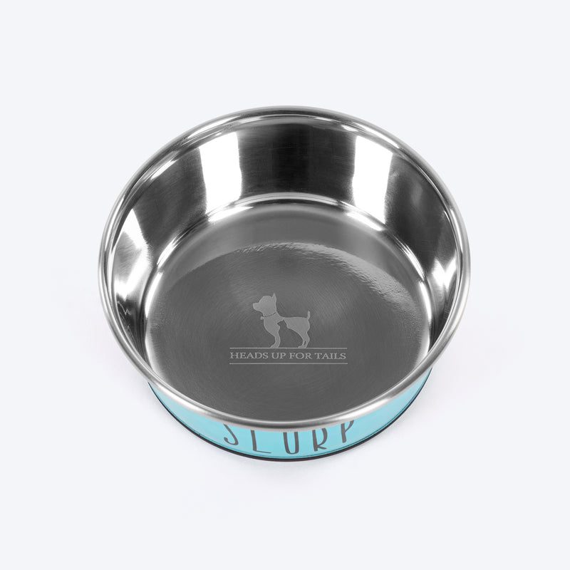 HUFT Cutest Collection Slurp Puppy Bowl - Blue - Heads Up For Tails
