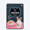 Meowsi by HUFT Chicken Mousse Kitten Wet Food, 70 gm, complete meal with vitamins and minerals, grain-free.