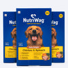 NutriWag Complete Meals With Chicken, Rice & Spinach Wet Food For Dog
