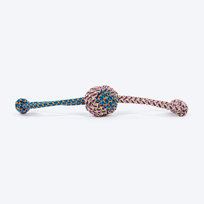 HUFT Tuggables Tug Tornado Rope Toy For Dog - Multicolor - Heads Up For Tails