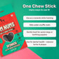 HUFT Yum Nums Dog Treats Soft & Chewy Sticks Spinach With Real Chicken - 70 gm - Heads Up For Tails