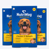 NutriWag Complete Wet Meals With Chicken, Rice & Spinach For Dog - Heads Up For Tails