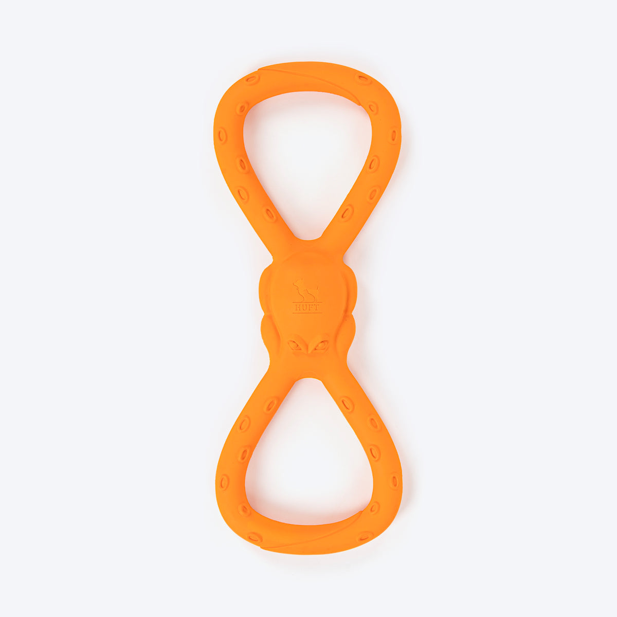 HUFT Chewtastic Twistie Chew Toy For Dog - Orange - Heads Up For Tails