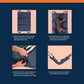 HUFT Trooper Stretcher For Dog - Navy Blue - Heads Up For Tails