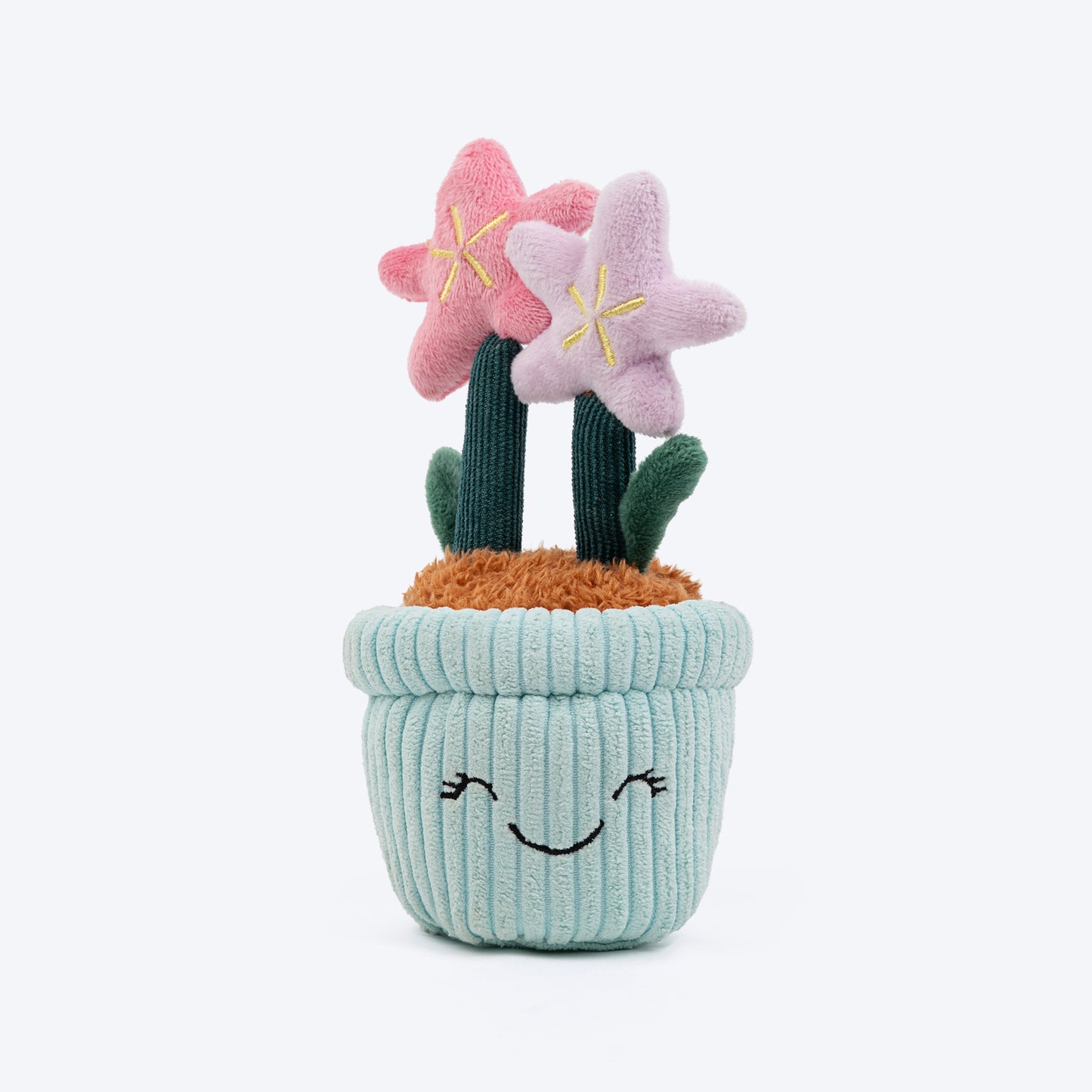 HUFT Star Power Squeaky Plush Toy For Dog - Multicolor - Heads Up For Tails