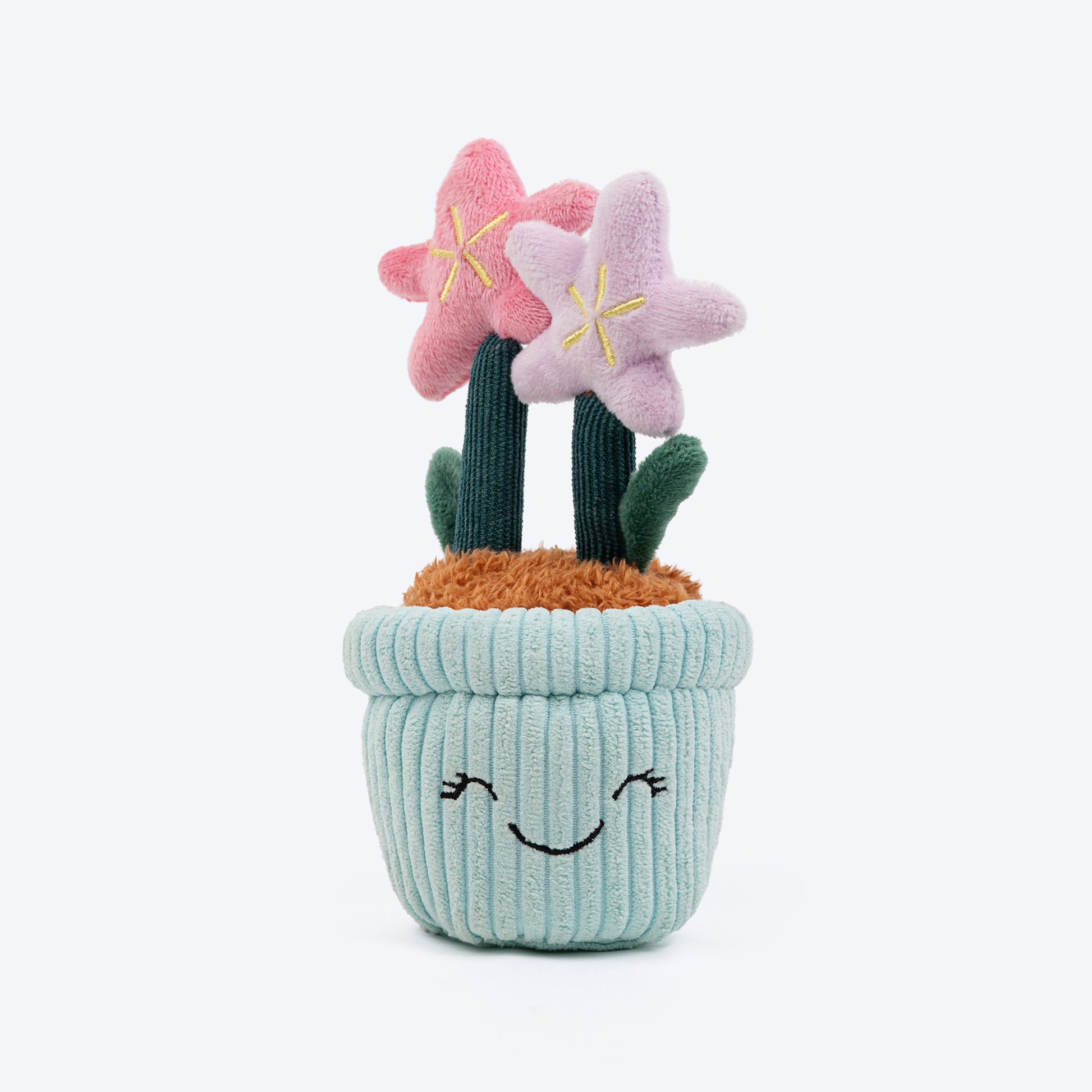 HUFT Star Power Squeaky Plush Toy For Dog - Multicolor - Heads Up For Tails