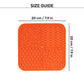 HUFT Munch Maze Lick Mat For Dog & Cat - Orange