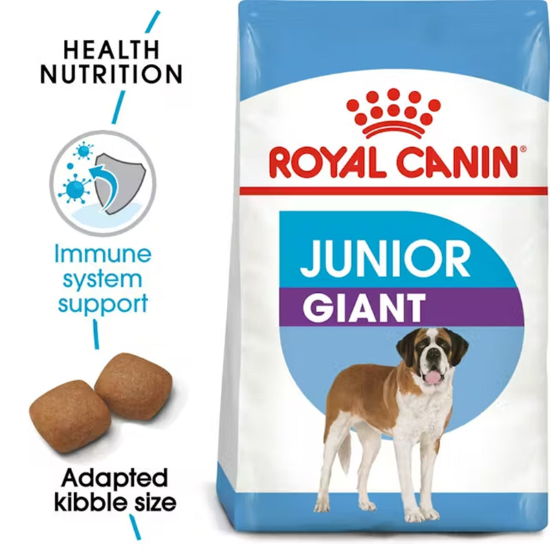 Royal Canin Giant Junior Dry Dog Food - Heads Up For Tails