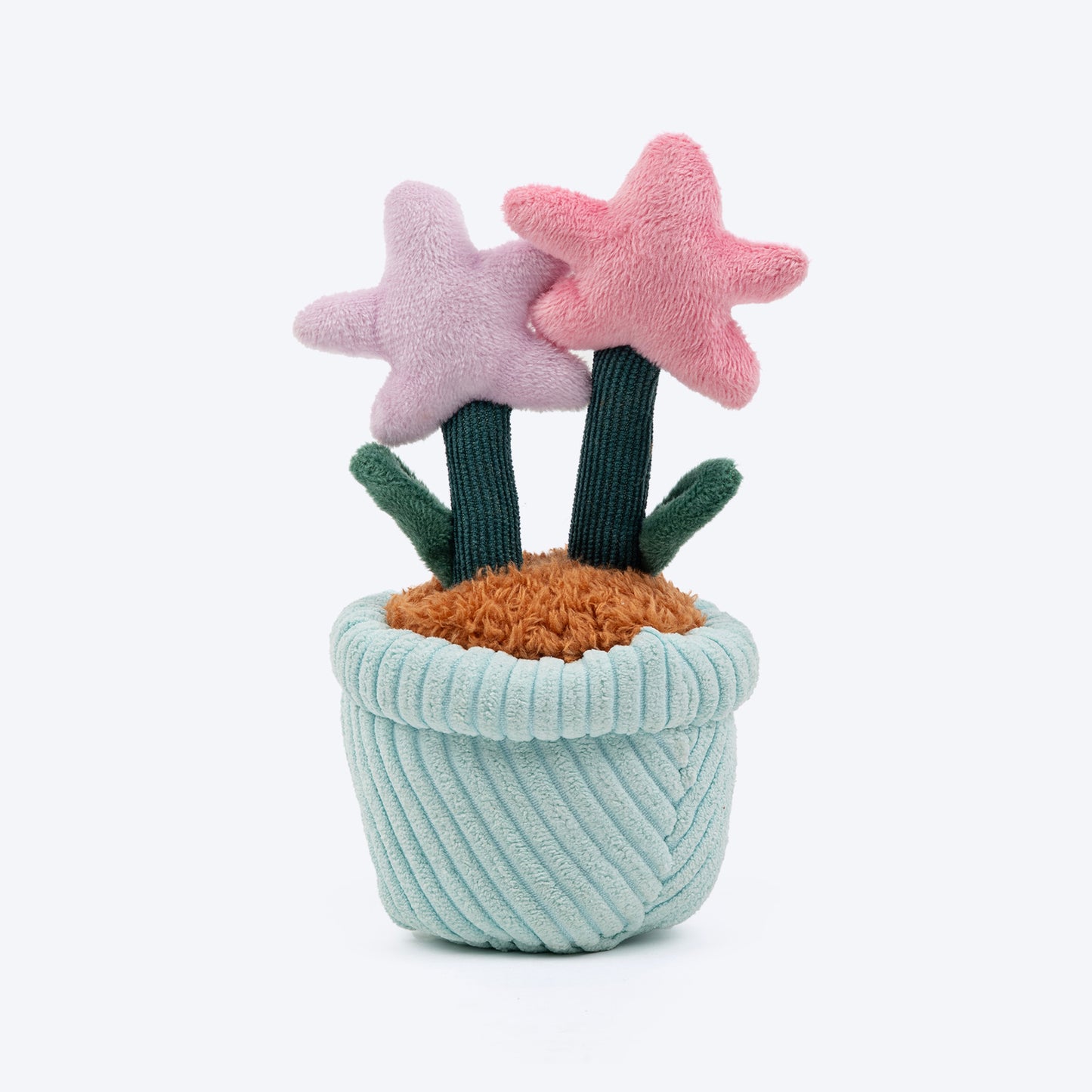 HUFT Star Power Squeaky Plush Toy For Dog - Multicolor - Heads Up For Tails