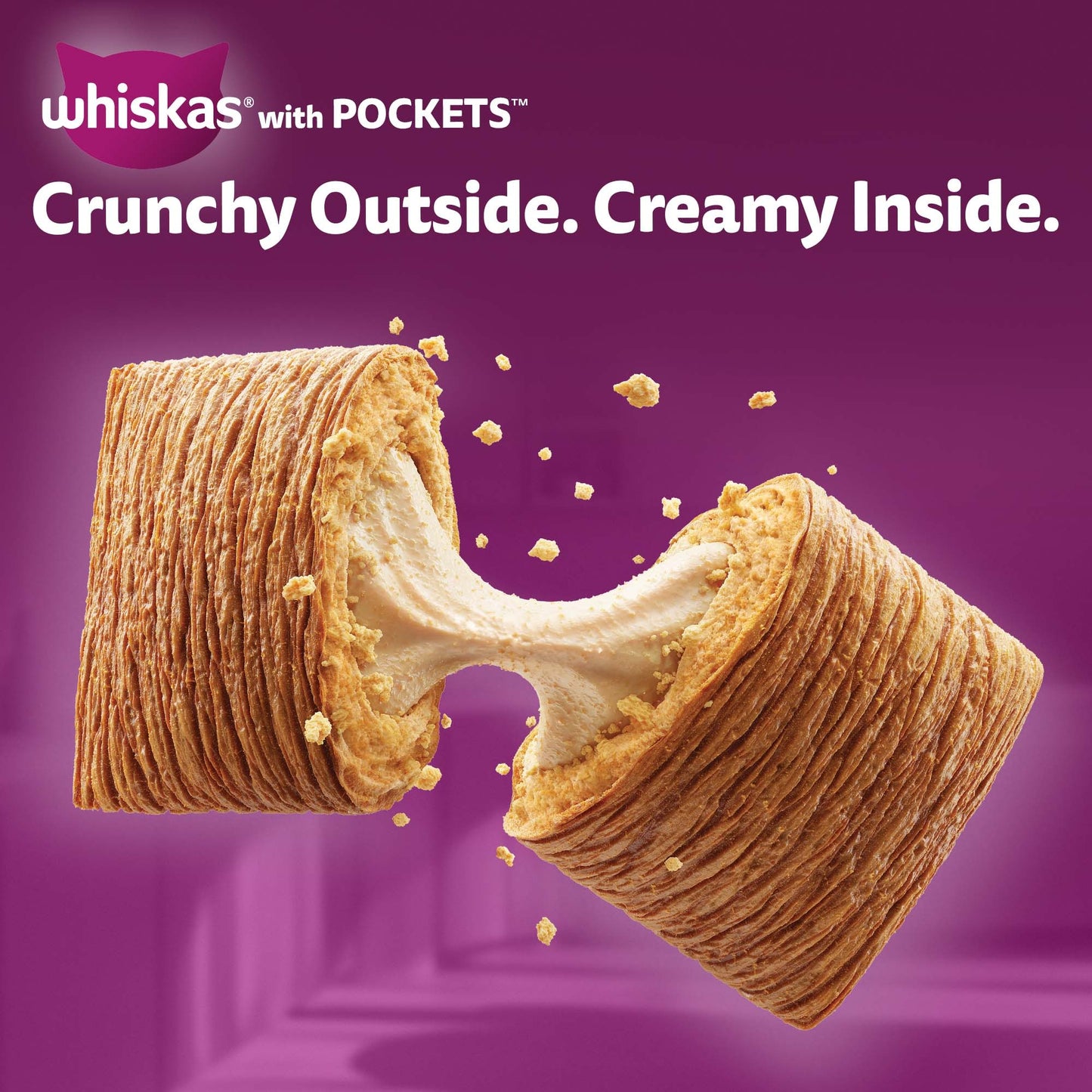 Whiskas Mackerel Flavour Dry Food For (2-12 Months) Kitten - Heads Up For Tails