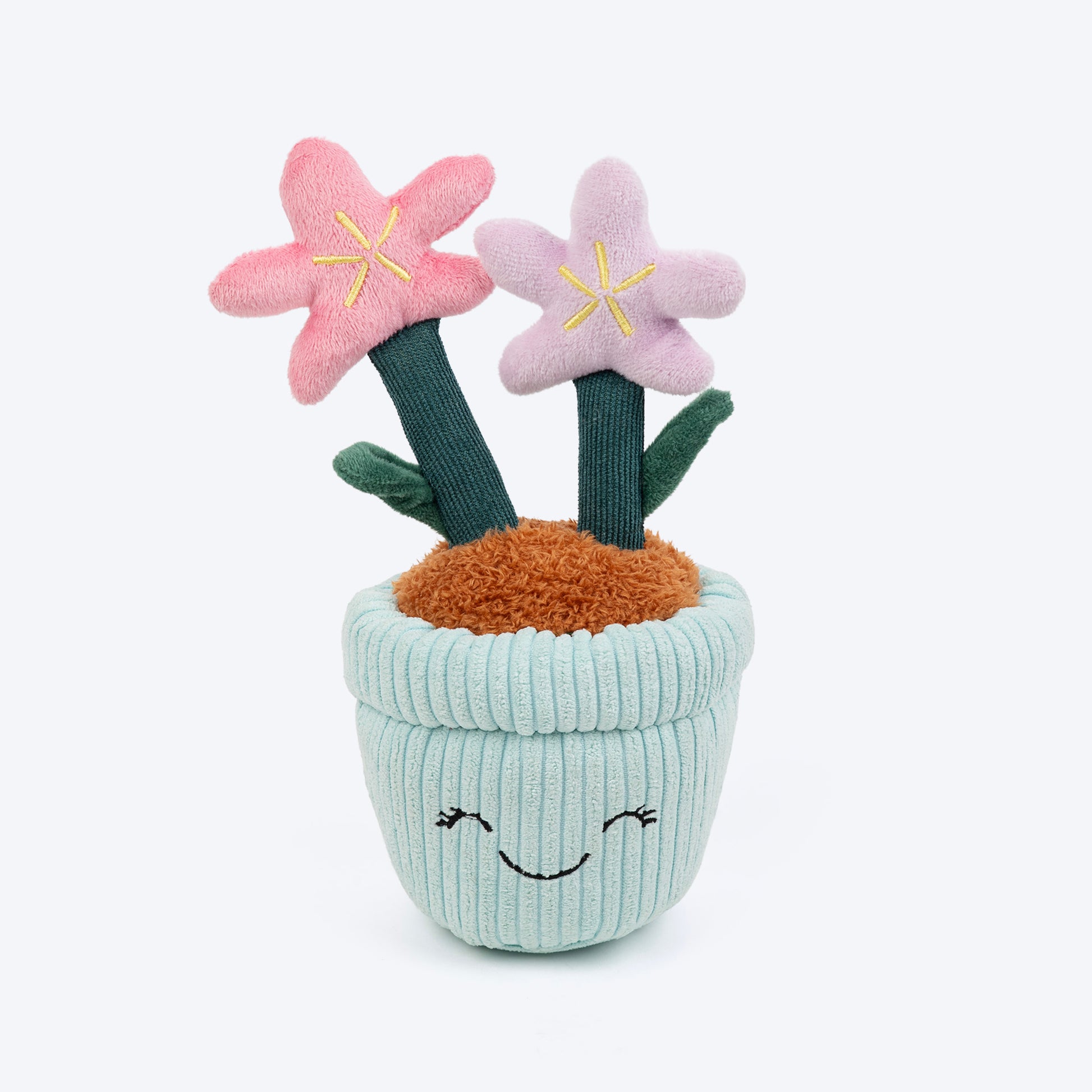 HUFT Star Power Squeaky Plush Toy For Dog - Multicolor - Heads Up For Tails