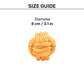 TLC Tug Knot Ball Rope Toy For Dog - Yellow & Orange - Heads Up For Tails