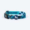 HUFT Frosted Checks Collar For Dog - Blue
