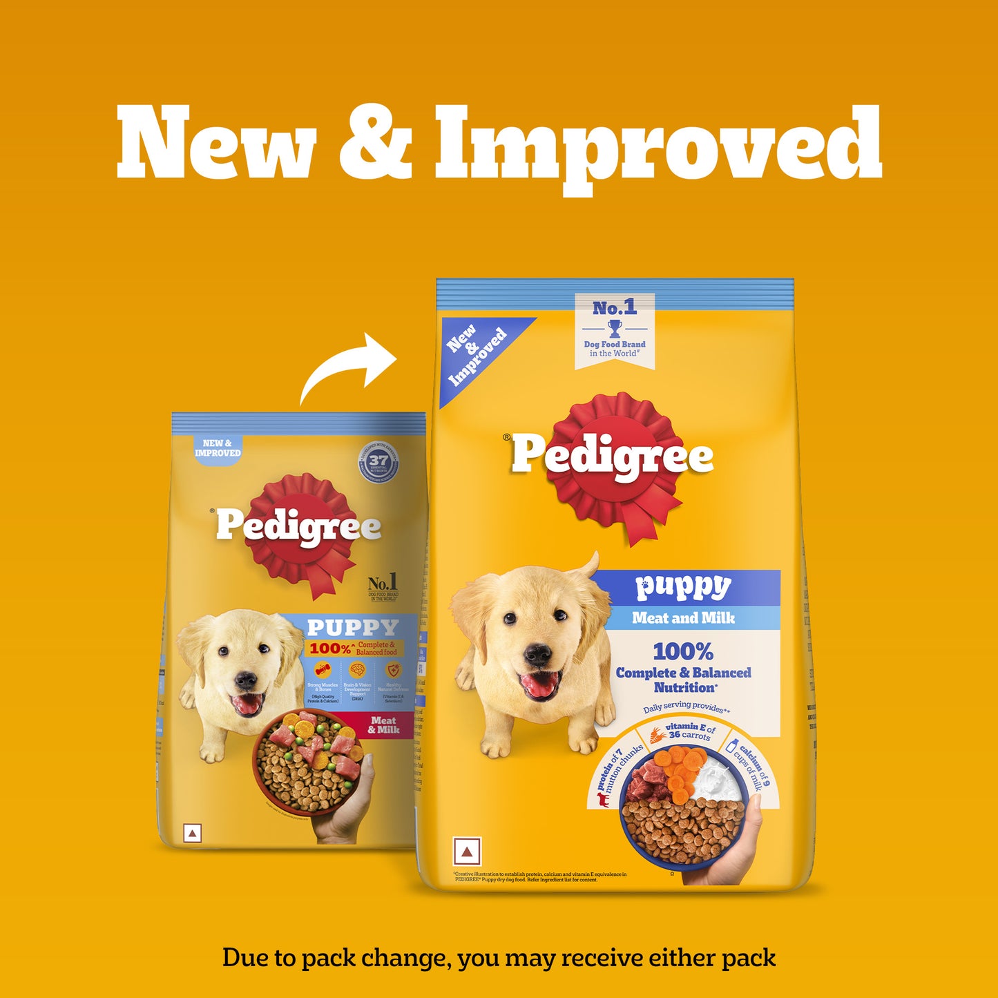 Pedigree Meat & Milk Puppy Dry Puppy Food