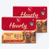 Hearty Shredded Chicken & Pumpkin in Gravy dog food by Heads Up for Tails, 70 g pouch. Suitable for all breeds.