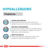Royal Canin Veterinary Diet Hypoallergenic Dry Food For Dog - Heads Up For Tails