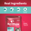 NutriMeow Oceanfish In Gravy Wet Food For Adult Cat - 80 gm - Heads Up For Tails