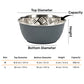 HUFT Sniff N' Snack Embossed Steel Bowl For Dogs - Grey