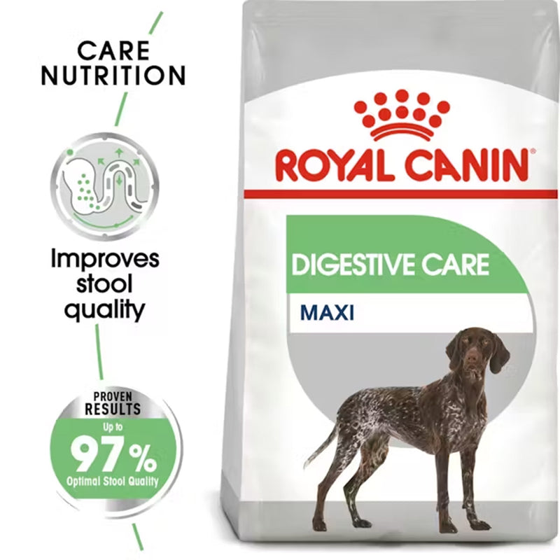 Royal Canin Maxi Digestive Care Dry Food For Dog - 3 Kg - Heads Up For Tails