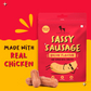 HUFT Wholesome Chicken, Brown Rice Food & Sassy Bacon Flavour Treats Combo For Dog