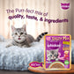 Whiskas Tasty Mix Chicken Tuna With Sweet Potato In Gravy Wet Food For Junior (2-12 Months) Kitten - 70 gm Pack