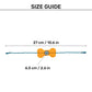 HUFT Nazar Buster Tie Rakhi For Dog & Cat - Yellow