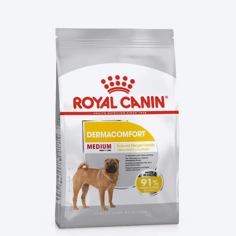 Royal Canin Medium Dermacomfort Dry Food For Dog - 3 kg
